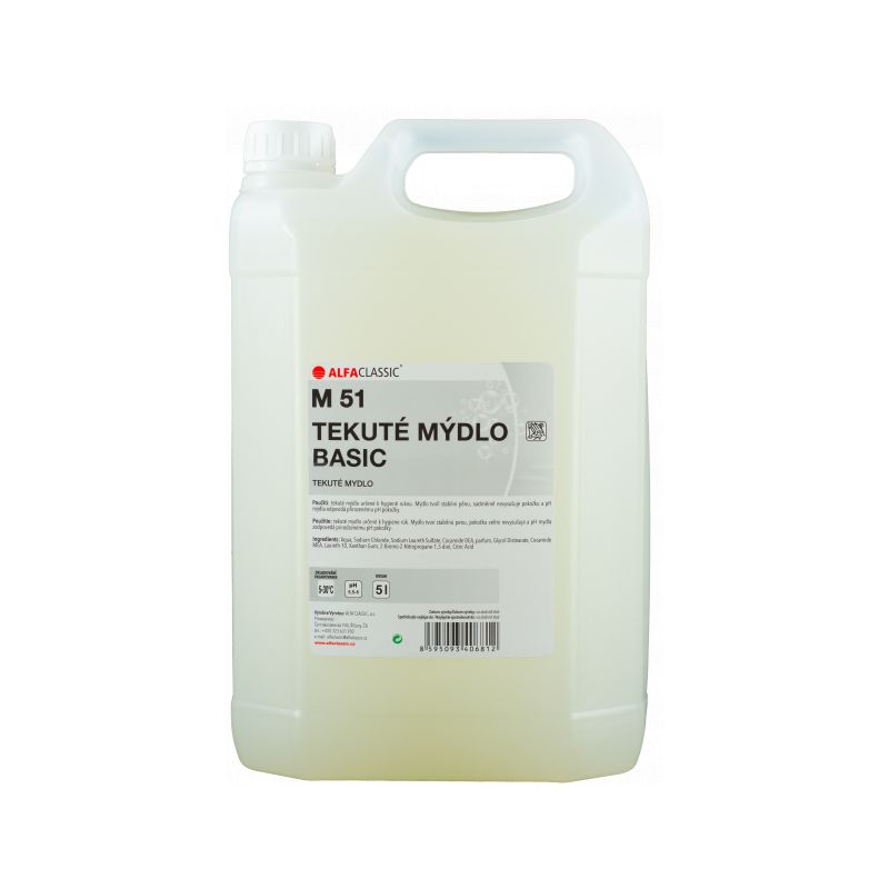Tekuté mýdlo basic 5 l - 1