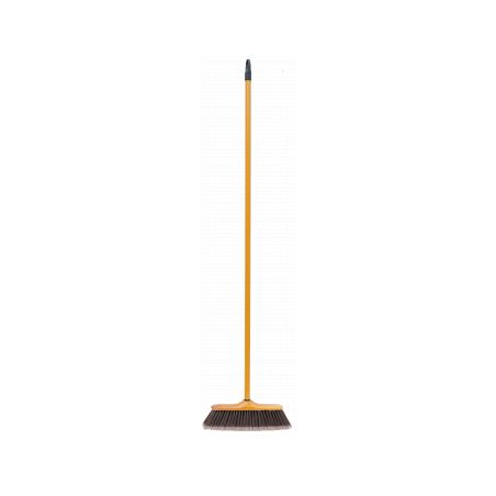 Smeták + násada 130 cm - imitace dřeva - 1