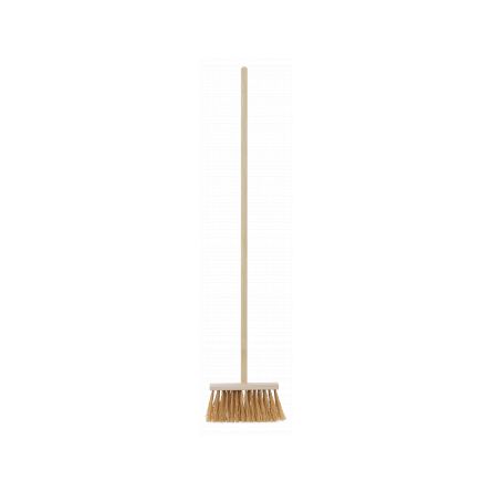 Koště rýžové venkovní s násadou 120 cm - 1