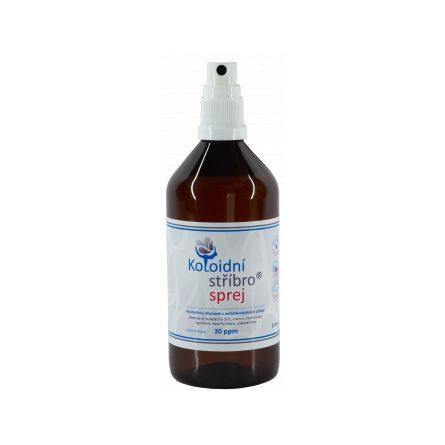 Koloidní stříbro 200 ml sprej - koncentrace 30 ppm - 1