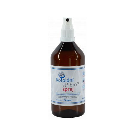 Koloidní stříbro 200 ml sprej - koncentrace 50 ppm - 1