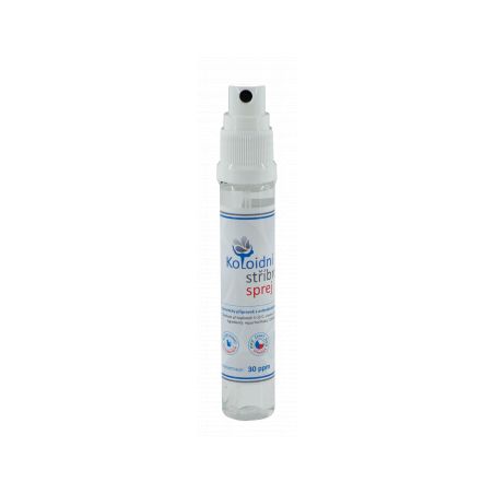 Koloidní stříbro 25 ml sprej - koncentrace 30 ppm - 1