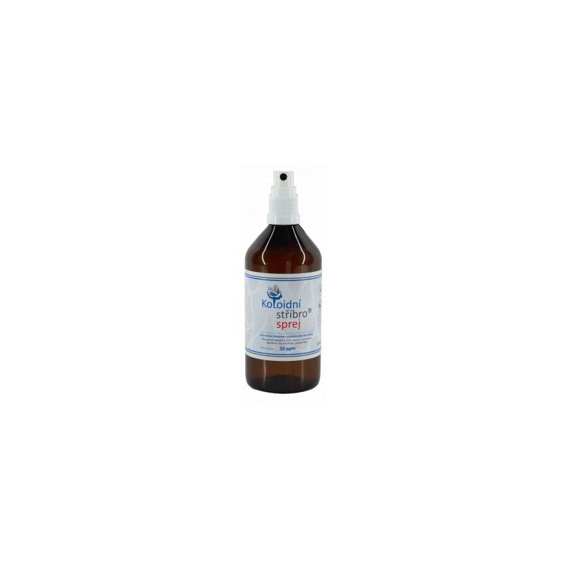 Koloidní stříbro 200 ml sprej - koncentrace 20 ppm - 1